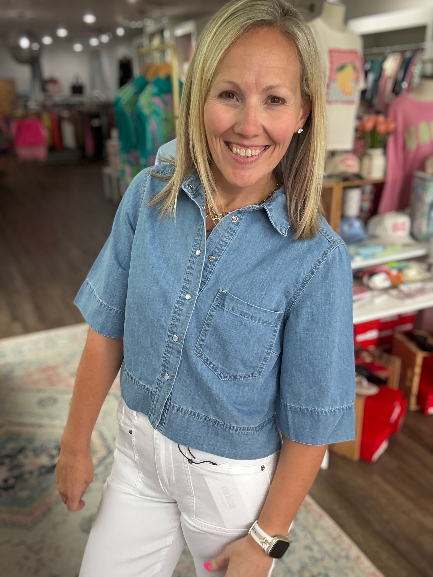Weekend Wash Denim Shirt