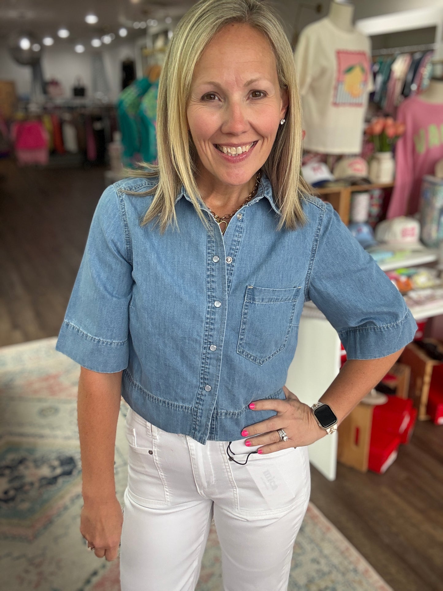 Weekend Wash Denim Shirt