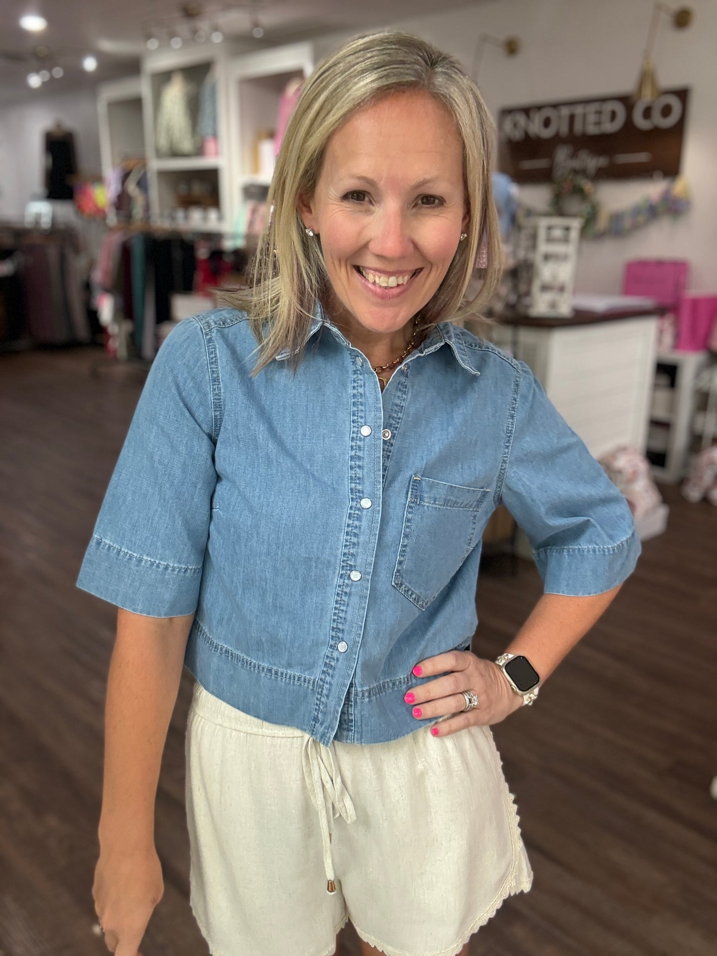 Weekend Wash Denim Shirt
