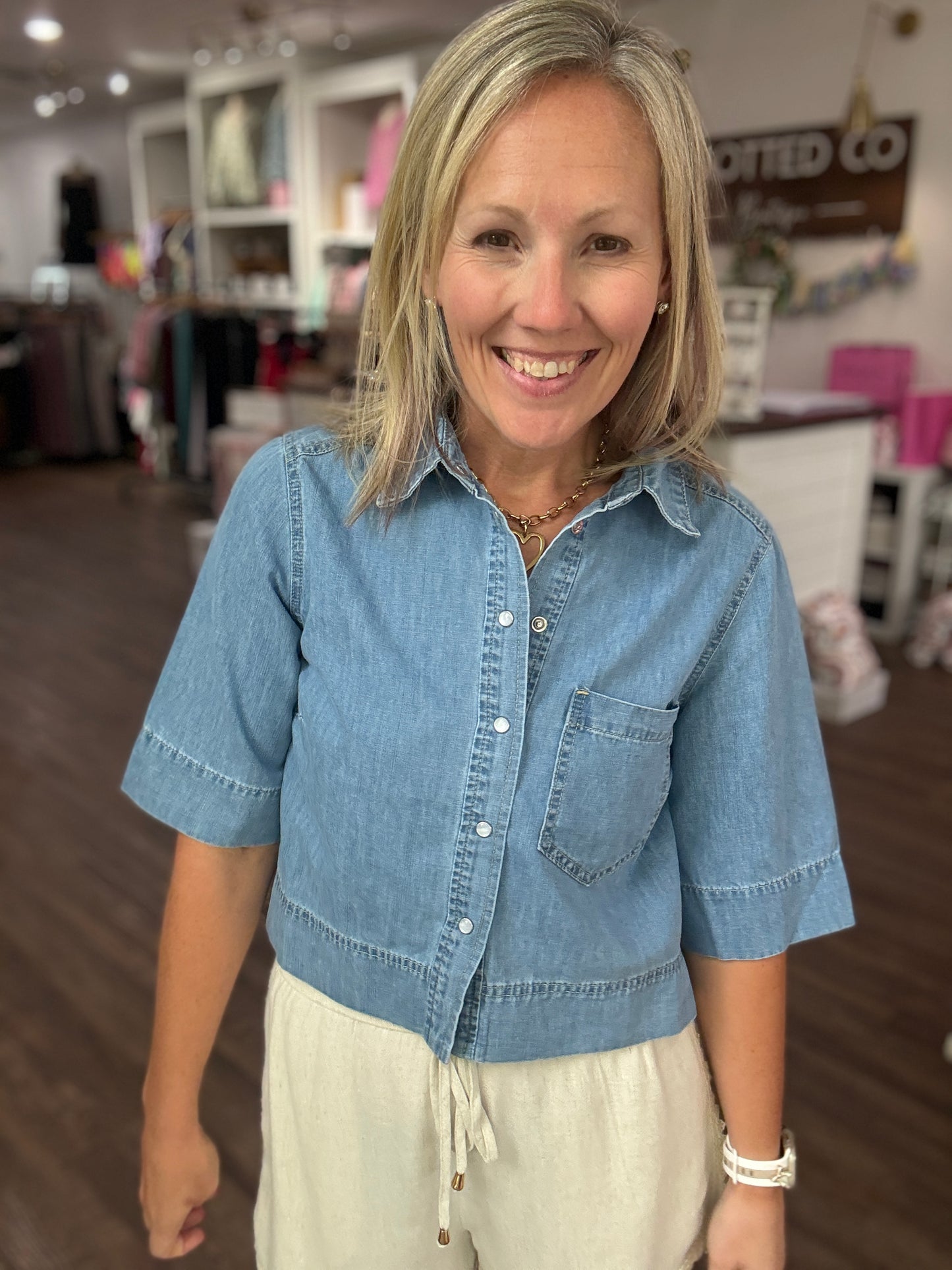 Weekend Wash Denim Shirt
