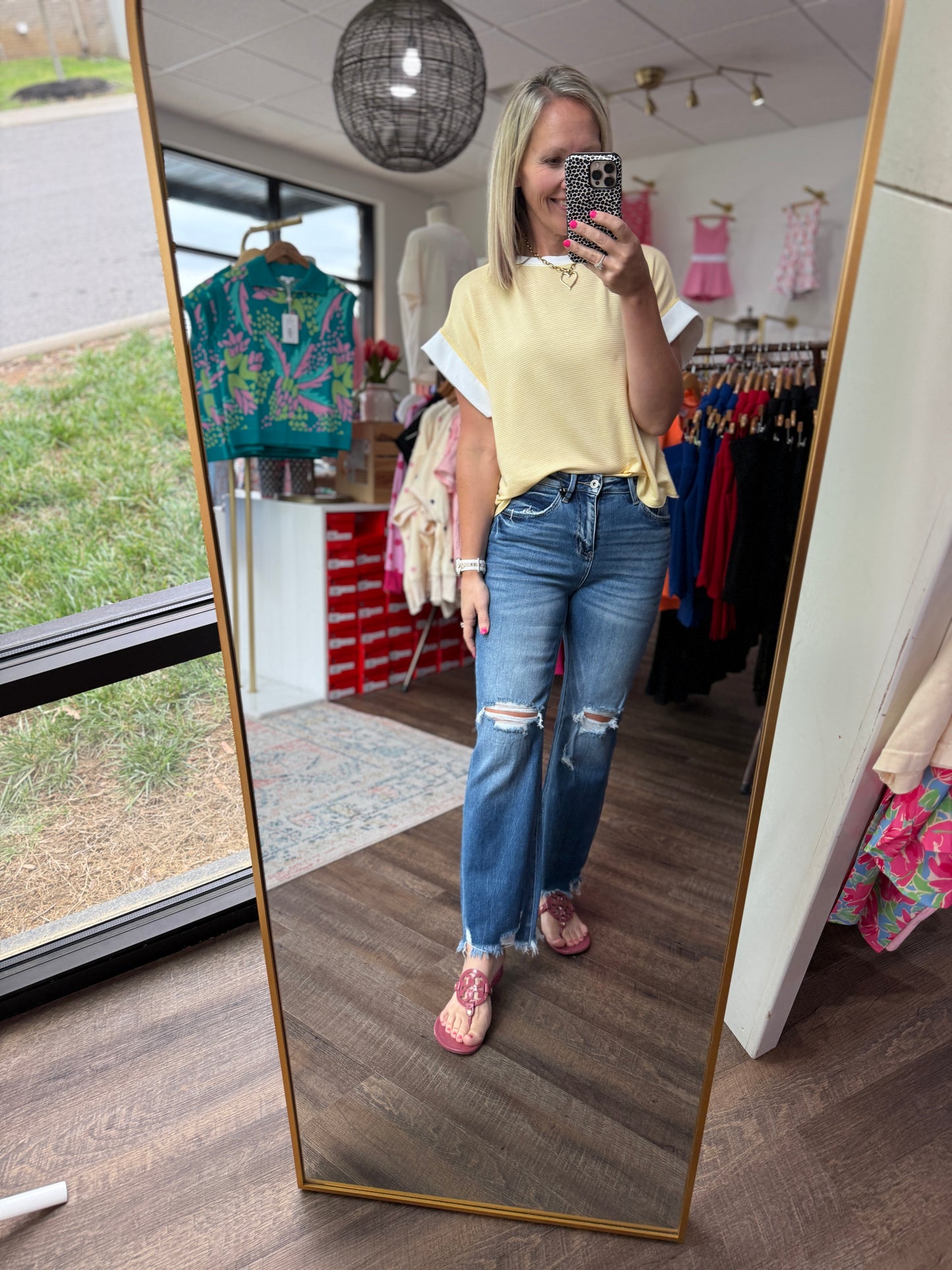 Run Around Rebel Jean- Dark Wash