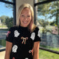 Boo-tiful Bow Sequin Tee