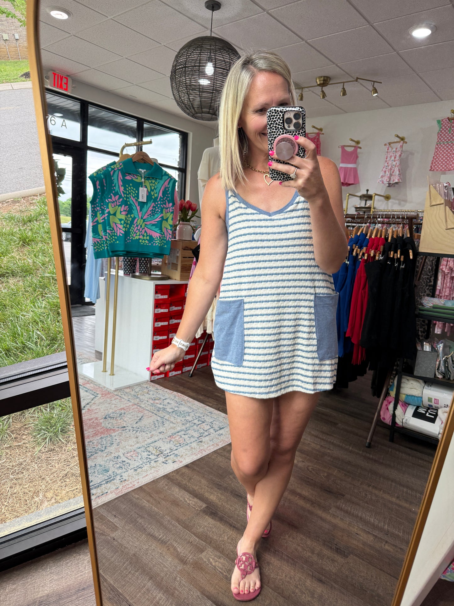 Sun Coast Waffle Dress