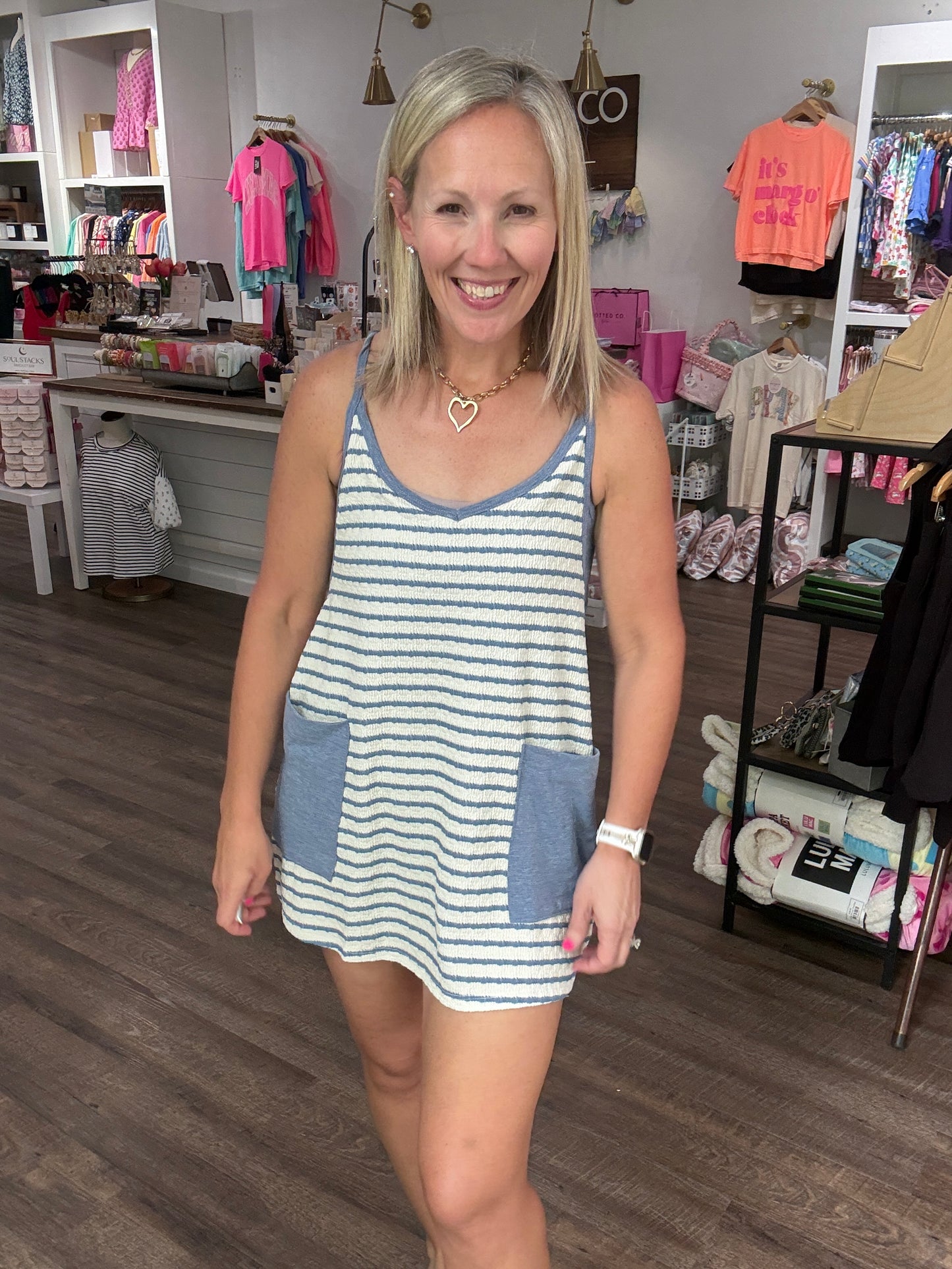 Sun Coast Waffle Dress