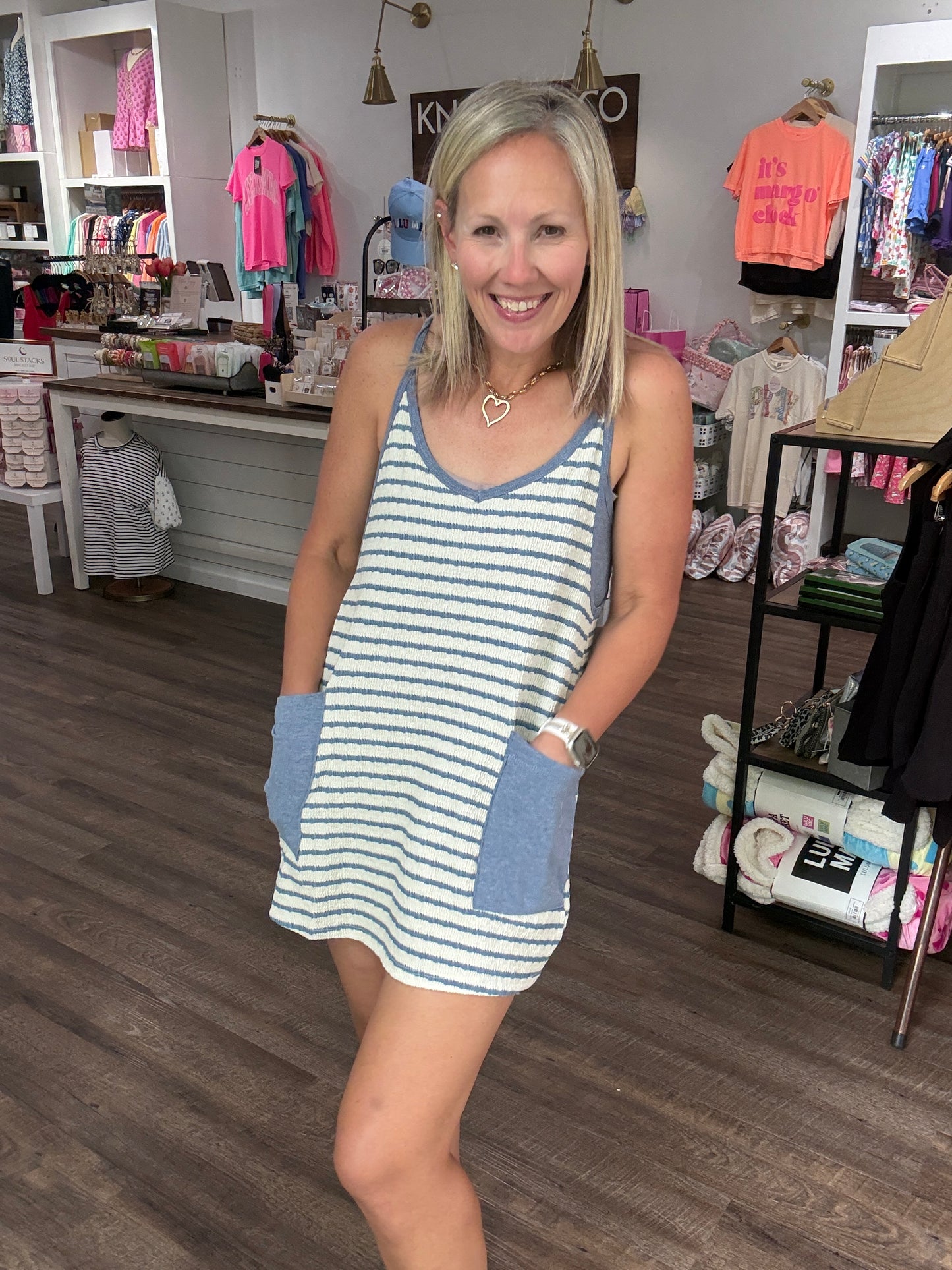 Sun Coast Waffle Dress