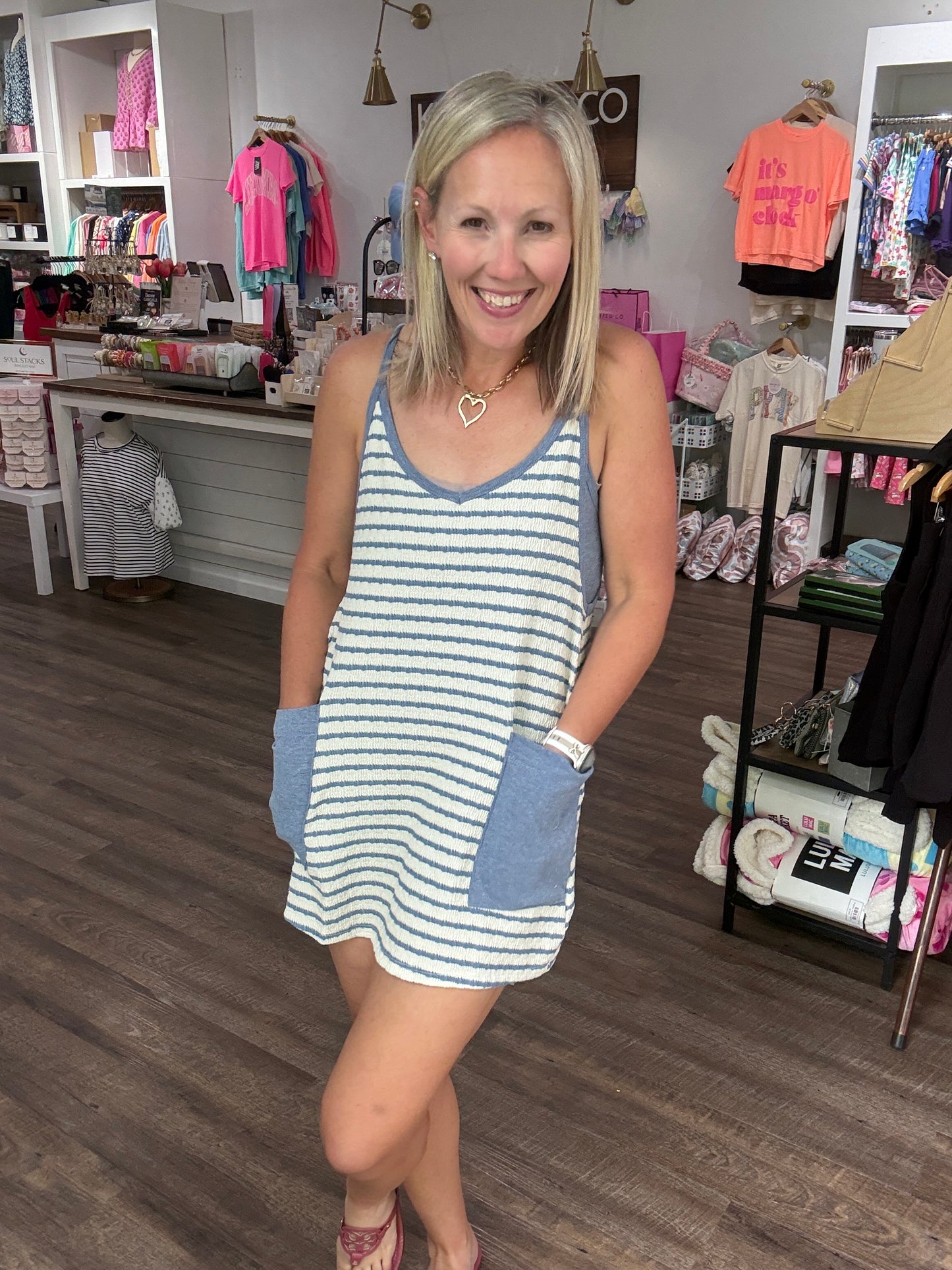 Sun Coast Waffle Dress