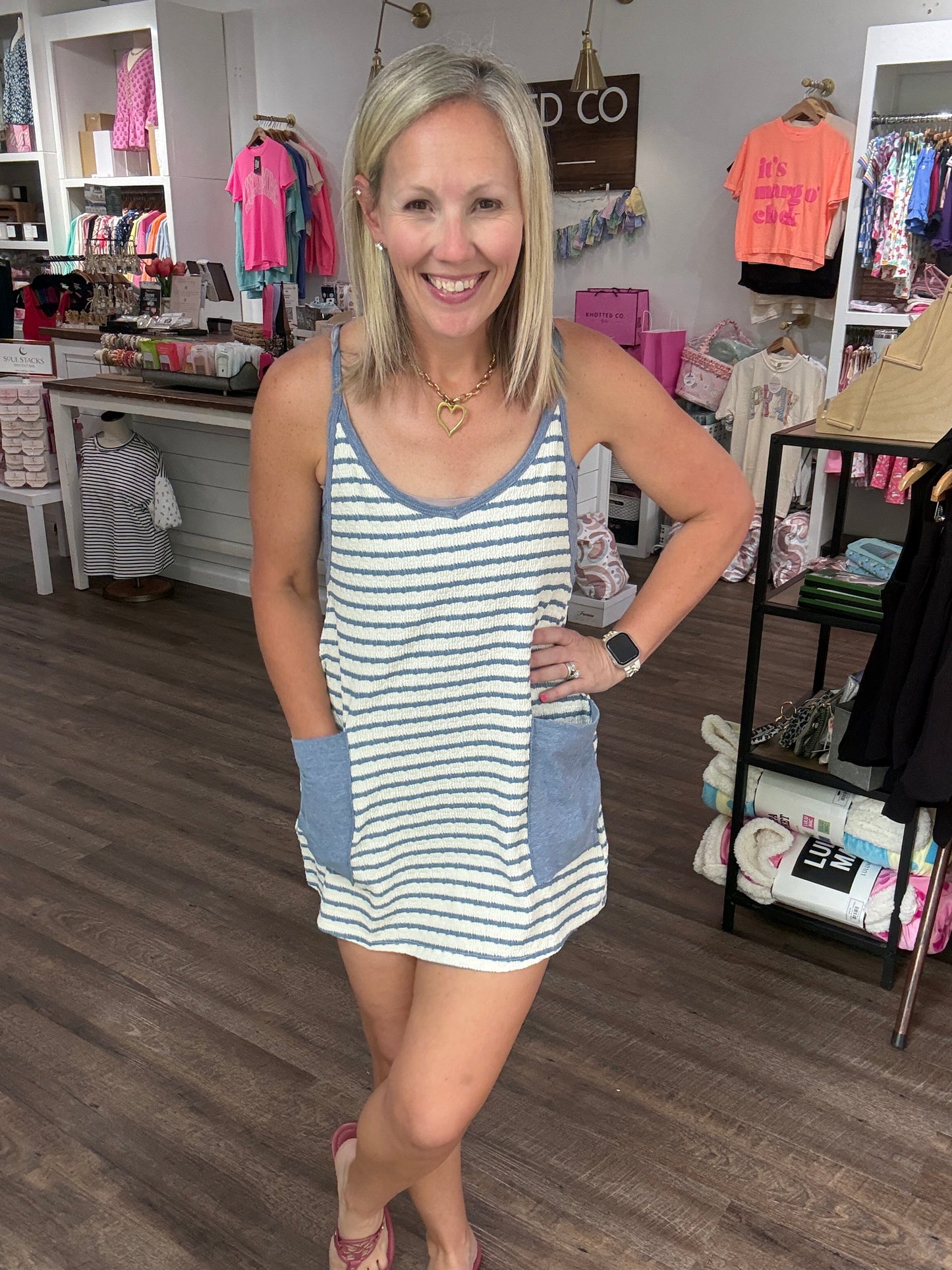 Sun Coast Waffle Dress