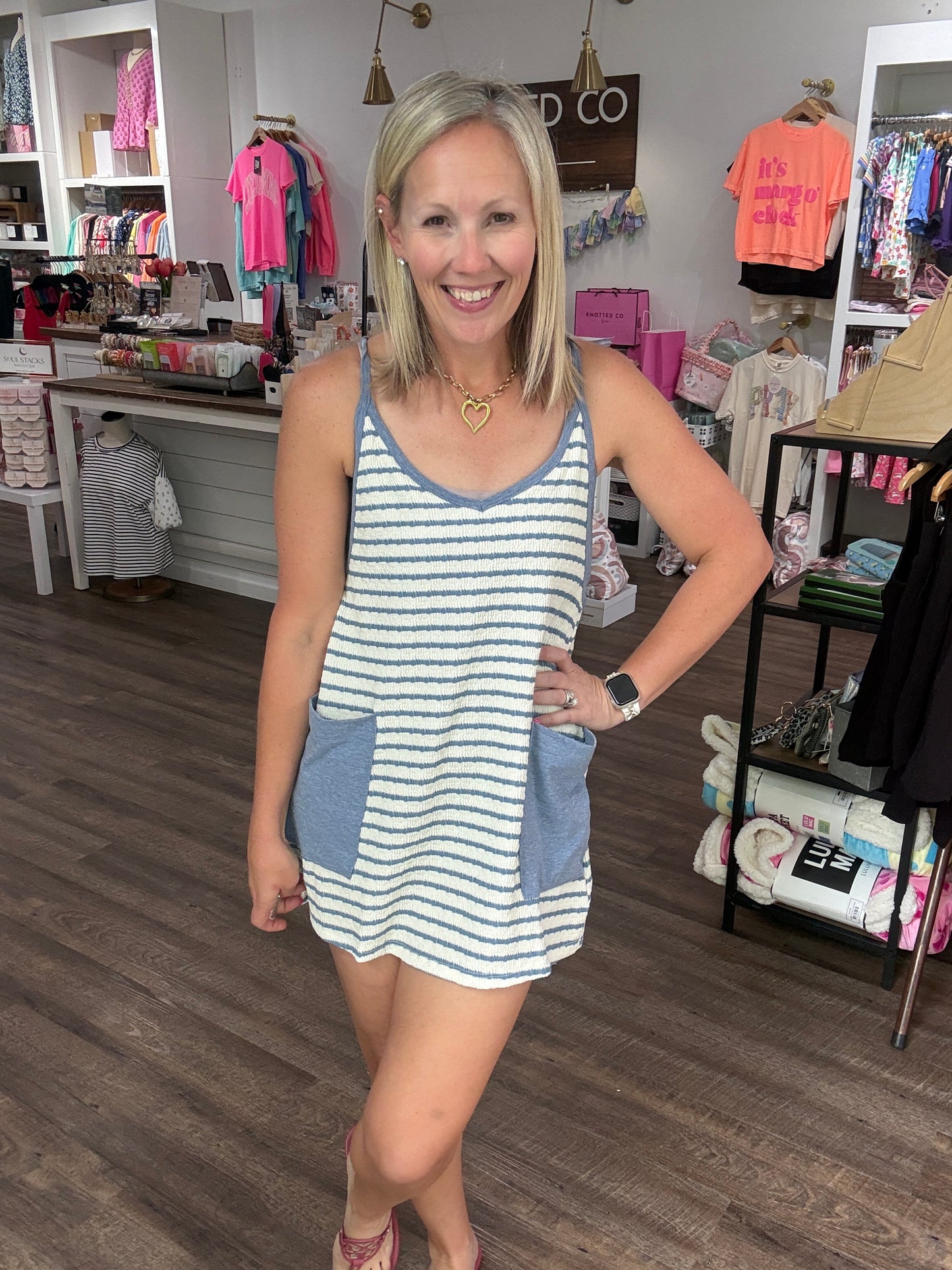 Sun Coast Waffle Dress