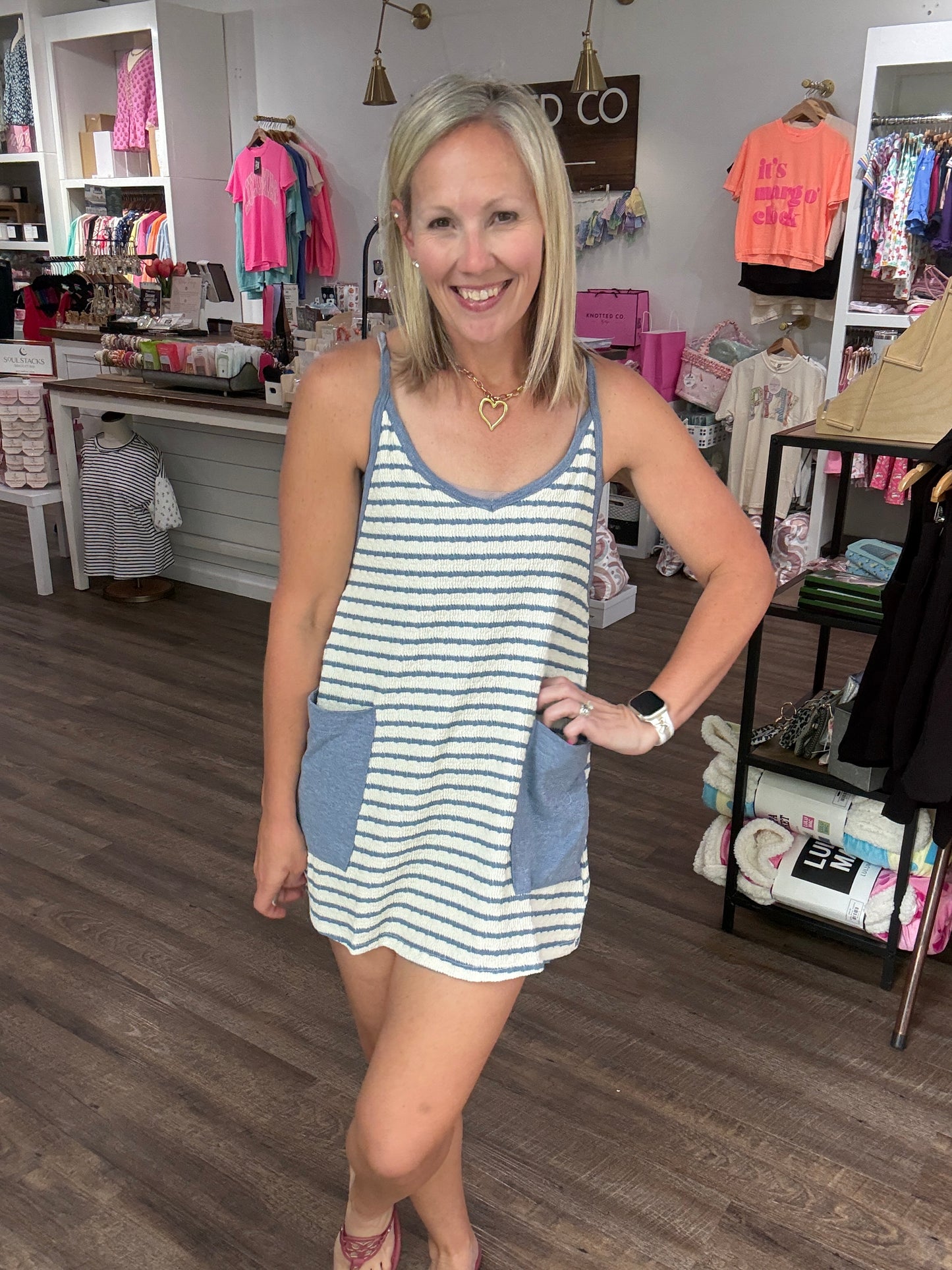 Sun Coast Waffle Dress
