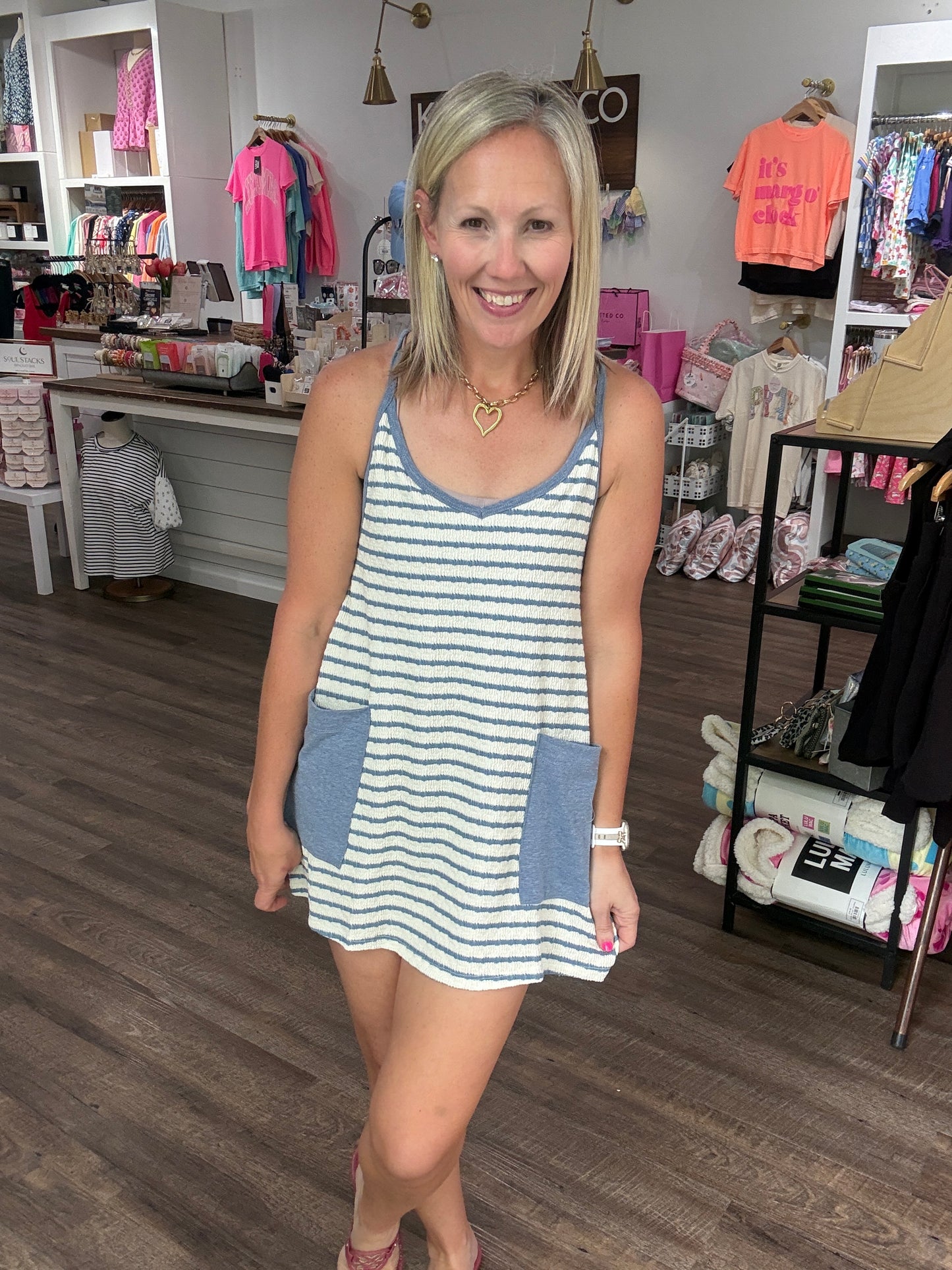Sun Coast Waffle Dress
