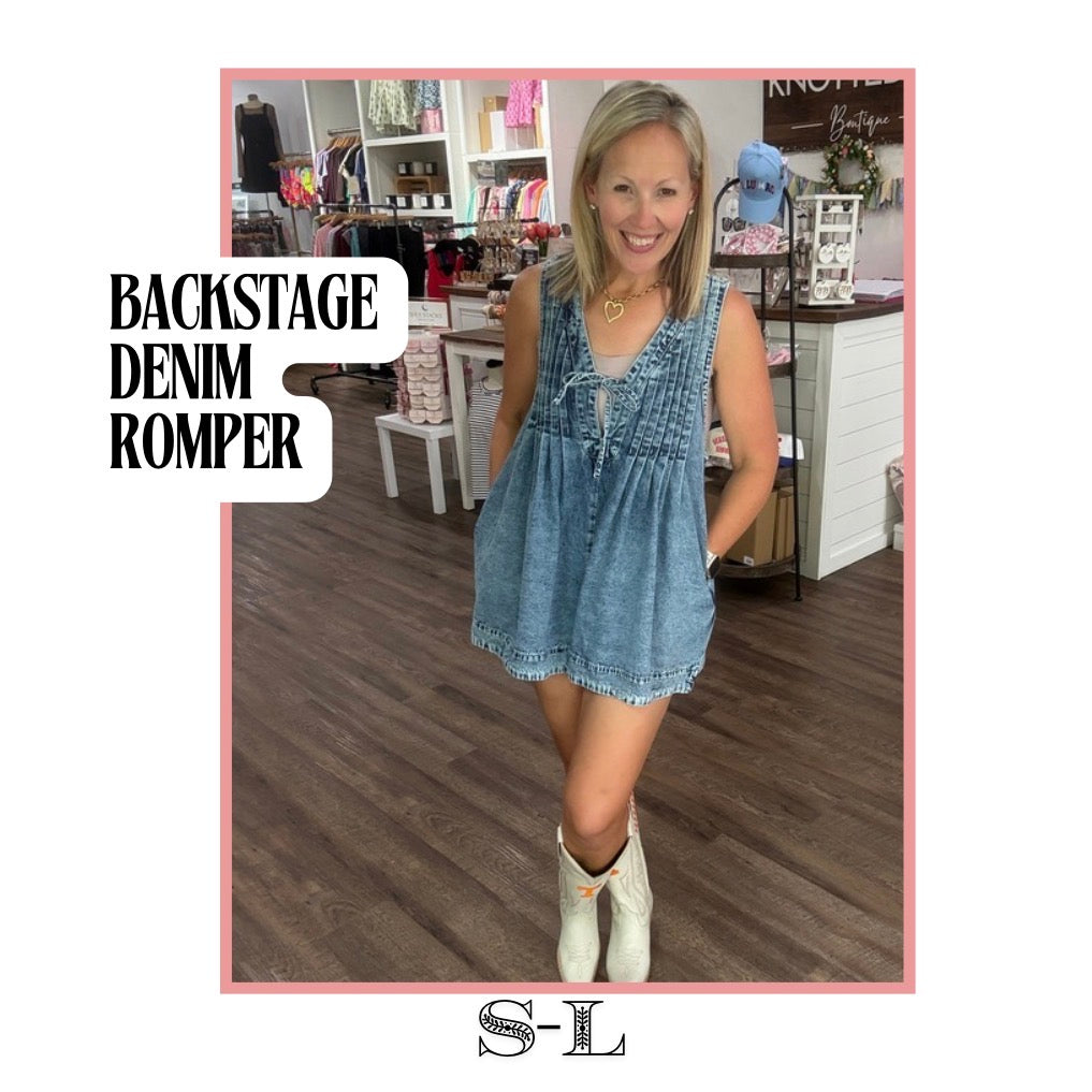 Backstage Darling Romper