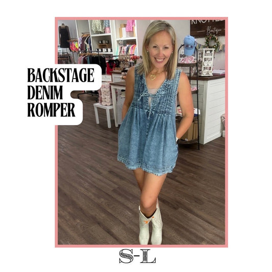 Backstage Darling Romper