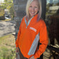 Rocky Top Varsity Pullover- Orange