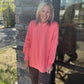 Keepsake Pullover- Coral