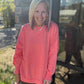 Keepsake Pullover- Coral