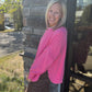 Keepsake Pullover- Pink