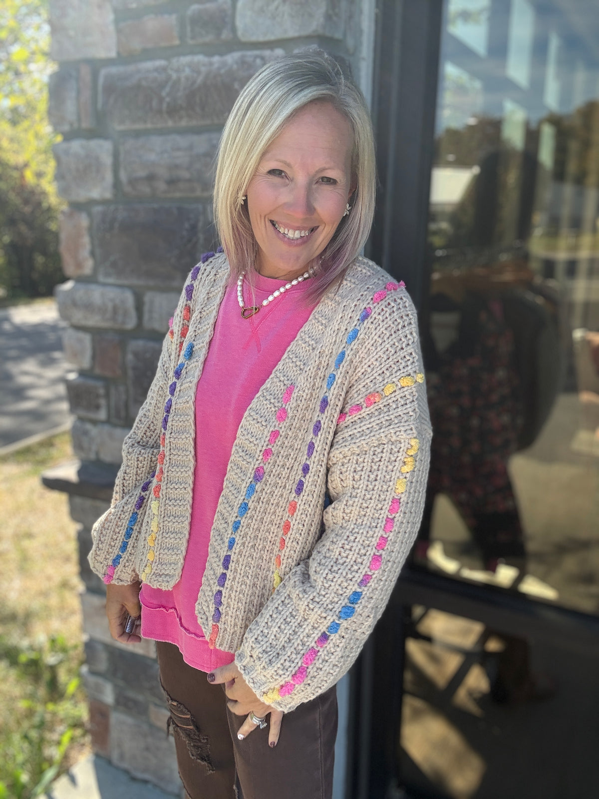 Pop Of Happy Cardigan
