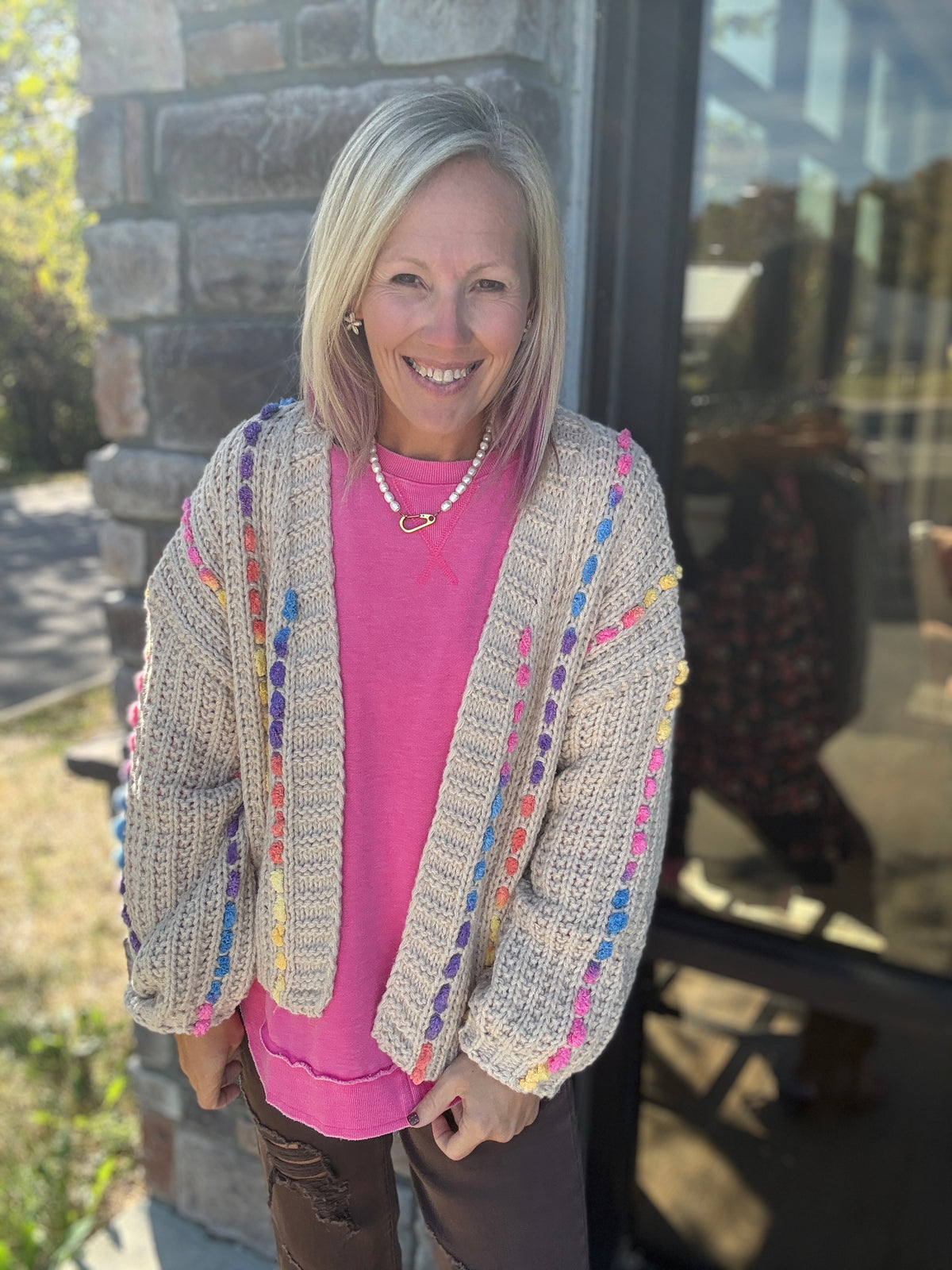 Pop Of Happy Cardigan