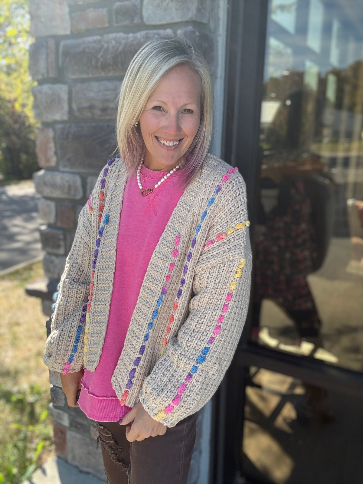 Pop Of Happy Cardigan