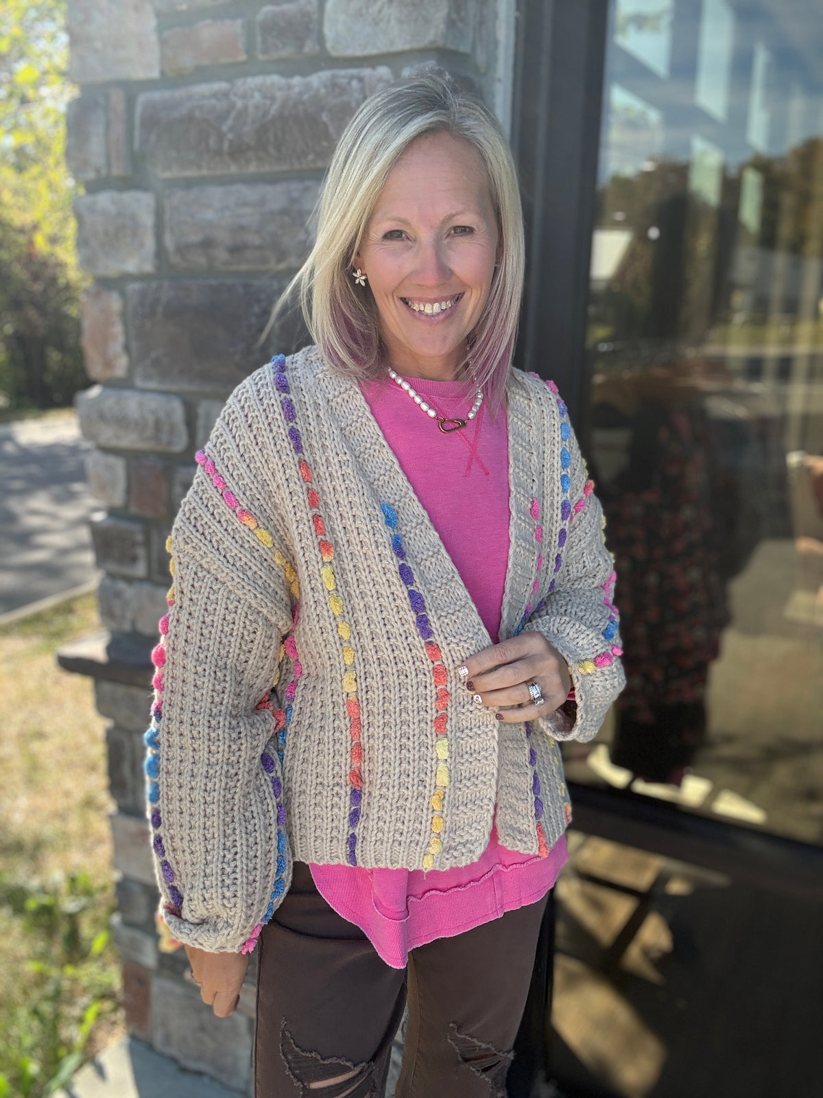Pop Of Happy Cardigan