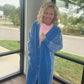 It's Friday Cardi- Blue