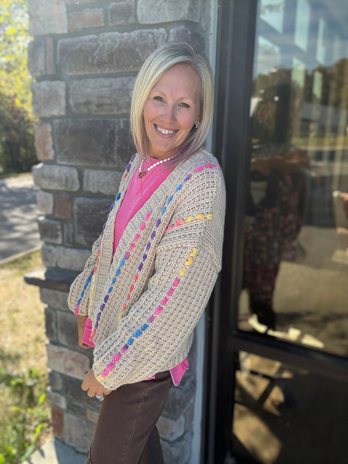 Pop Of Happy Cardigan