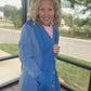 It's Friday Cardi- Blue
