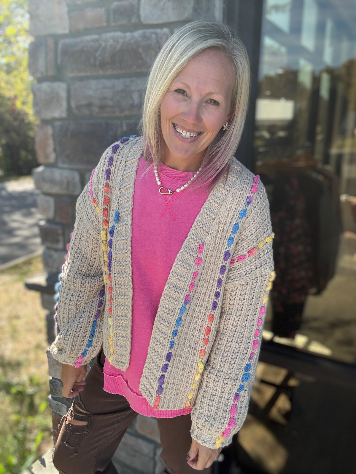 Pop Of Happy Cardigan