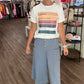 Boardwalk Gauze Pants- Denim