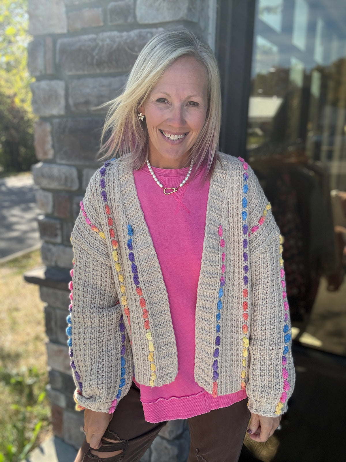 Pop Of Happy Cardigan