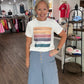 Boardwalk Gauze Pants- Denim