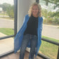 It's Friday Cardi- Blue
