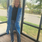 It's Friday Cardi- Blue