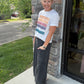 Boardwalk Gauze Pants- Black