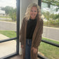 Kandis Knit Cardigan- Mocha