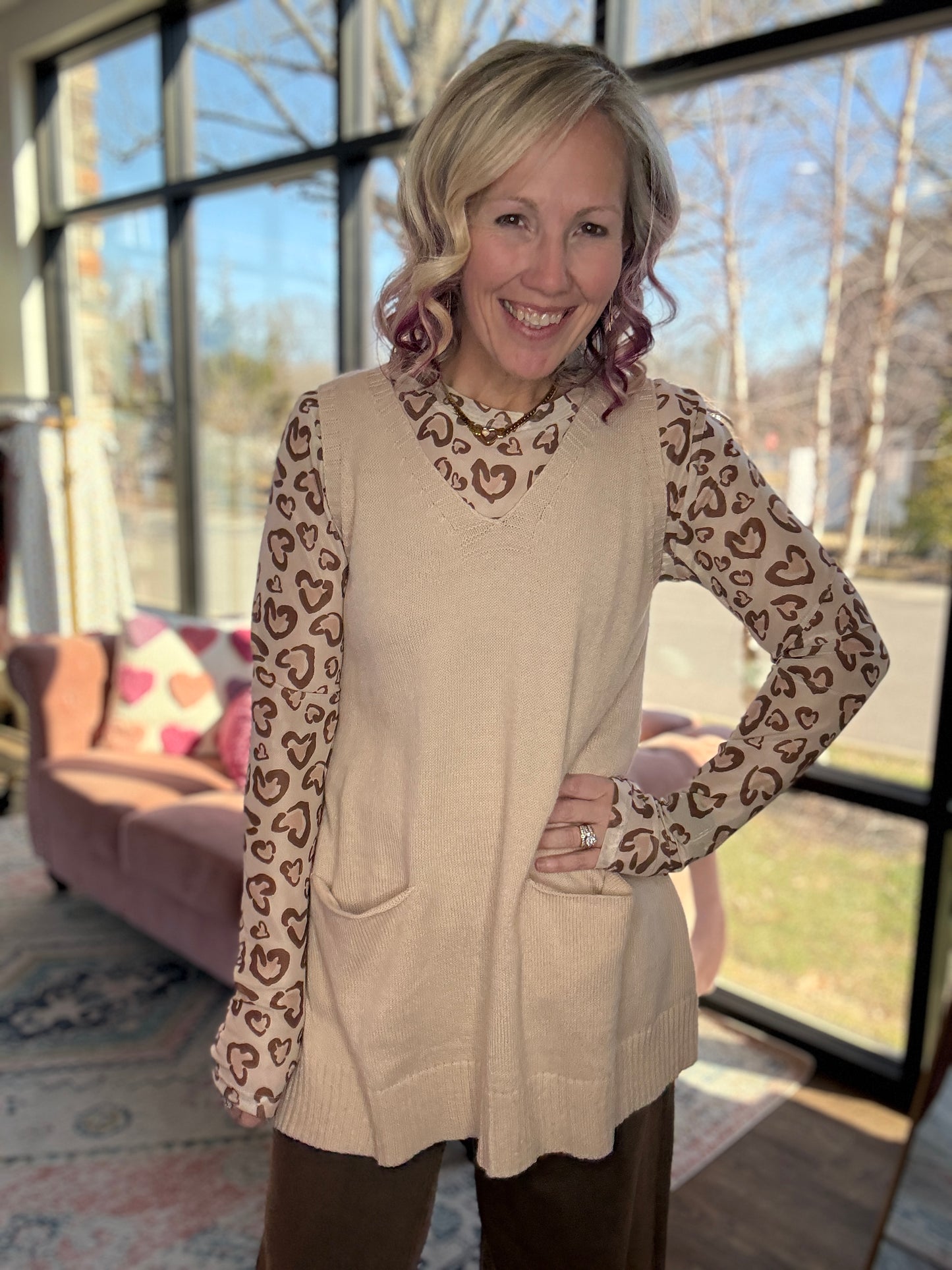Khaki Haven Tunic