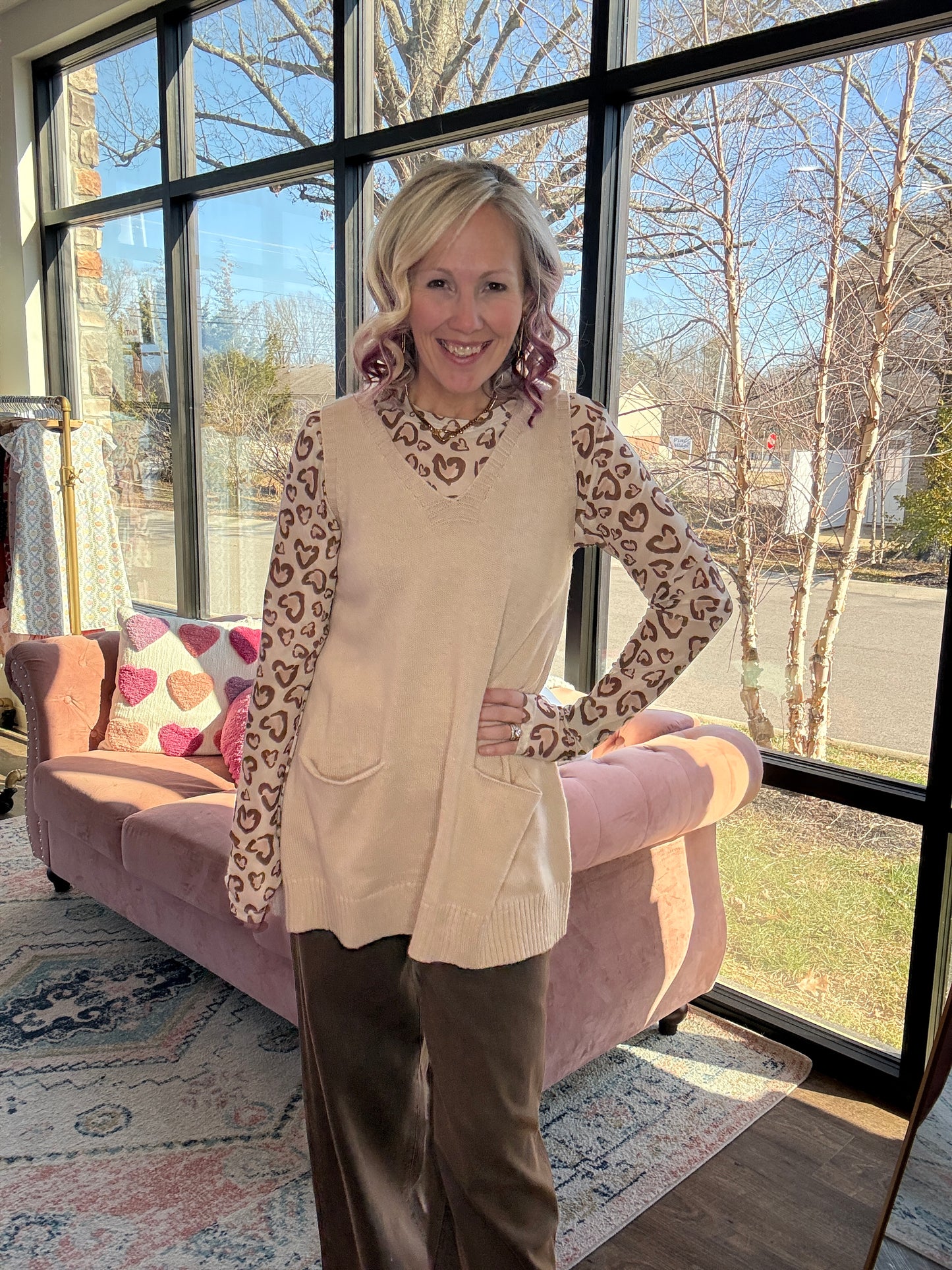 Khaki Haven Tunic