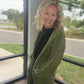 Kandis Knit Cardigan- Olive
