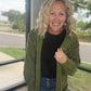 Kandis Knit Cardigan- Olive