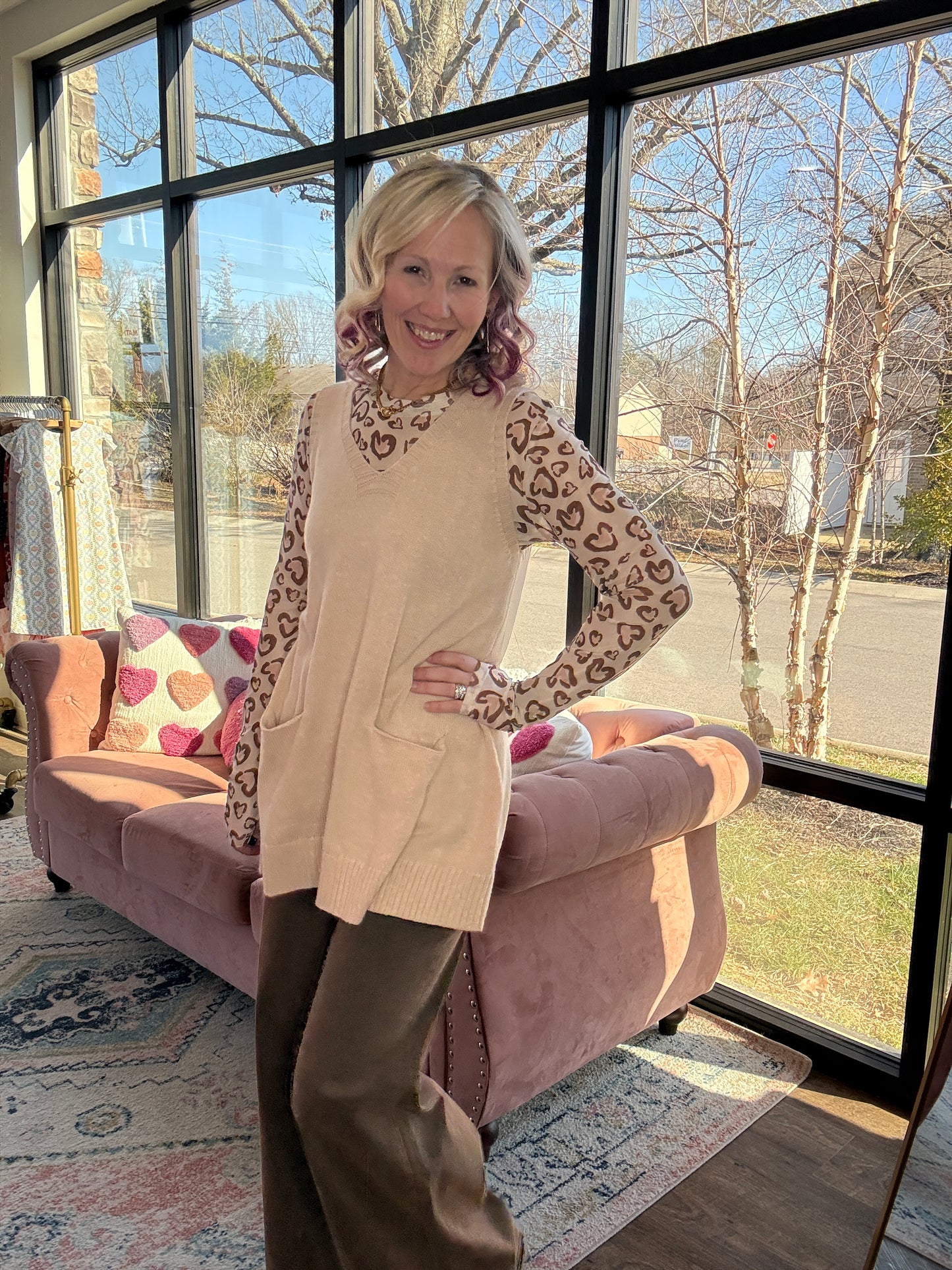 Khaki Haven Tunic