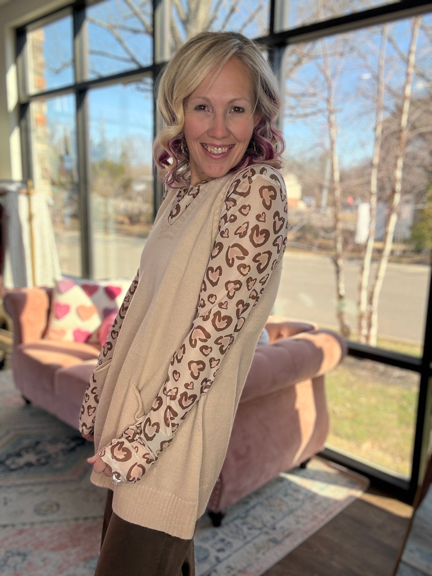 Khaki Haven Tunic