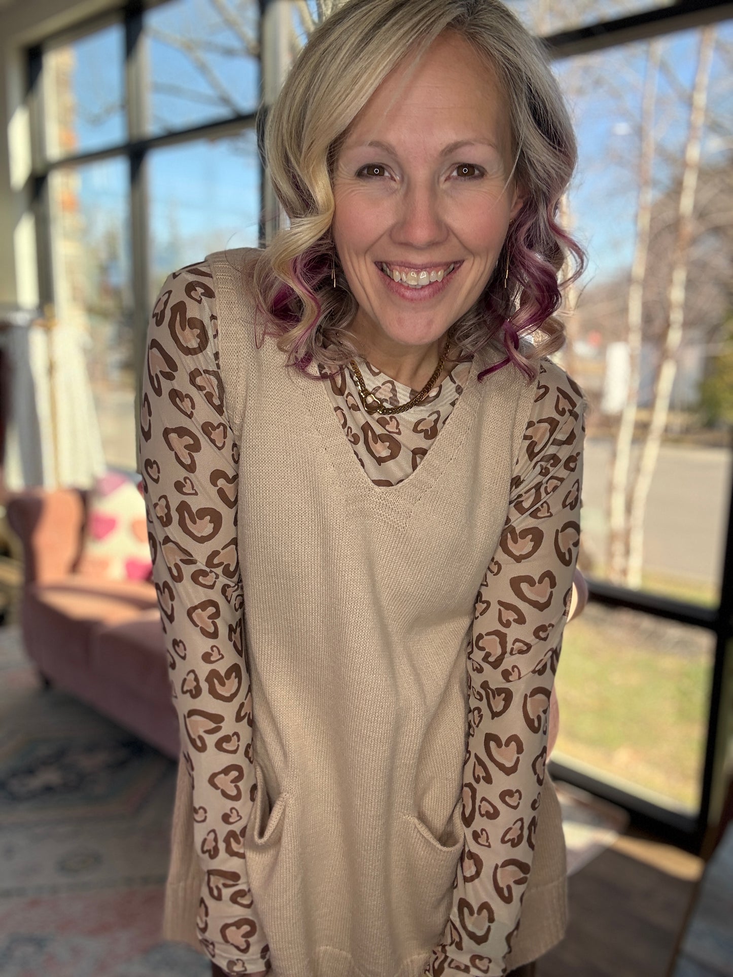 Khaki Haven Tunic