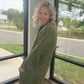 Kandis Knit Cardigan- Olive