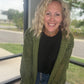 Kandis Knit Cardigan- Olive