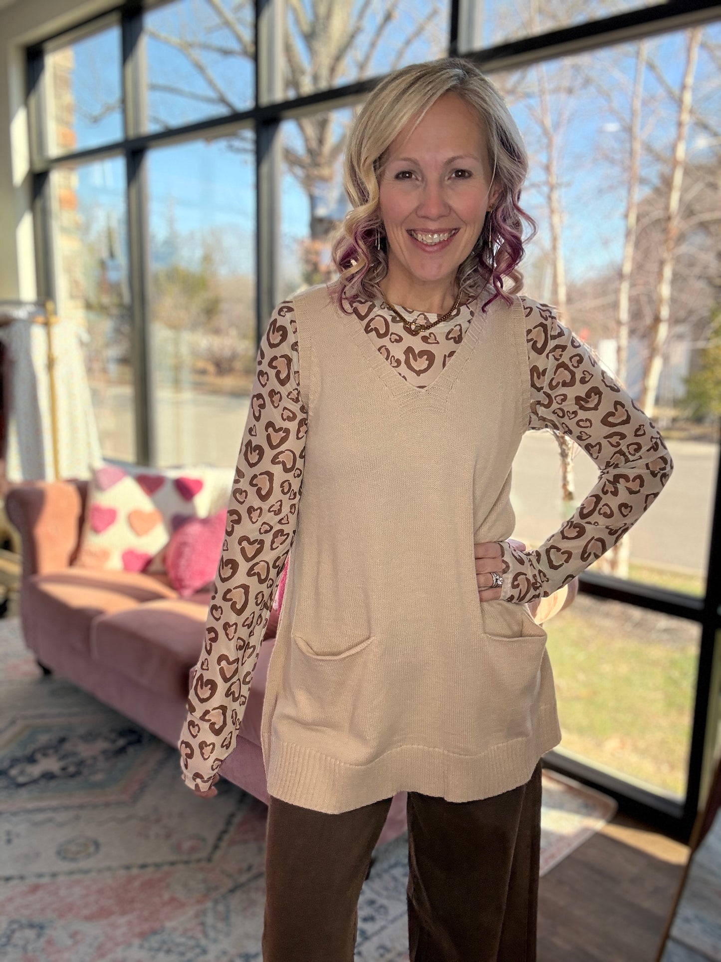 Khaki Haven Tunic
