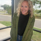 Kandis Knit Cardigan- Olive