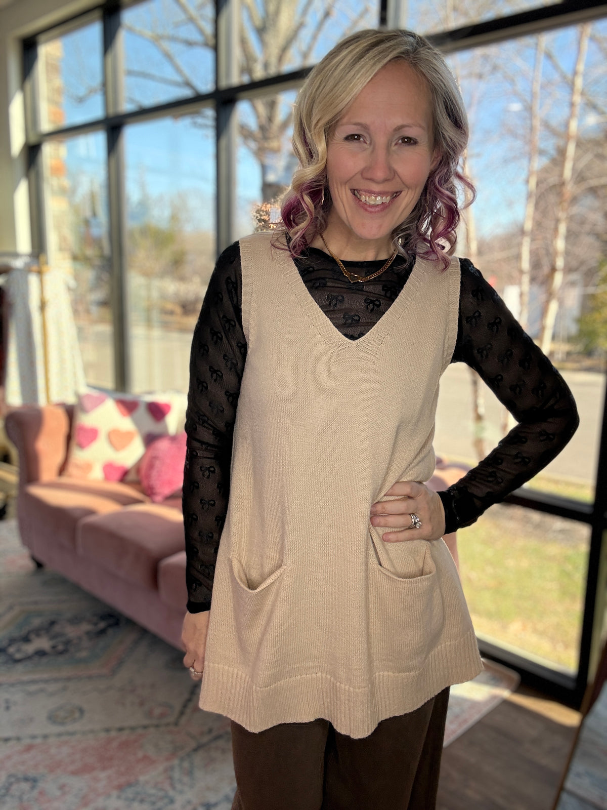 Khaki Haven Tunic