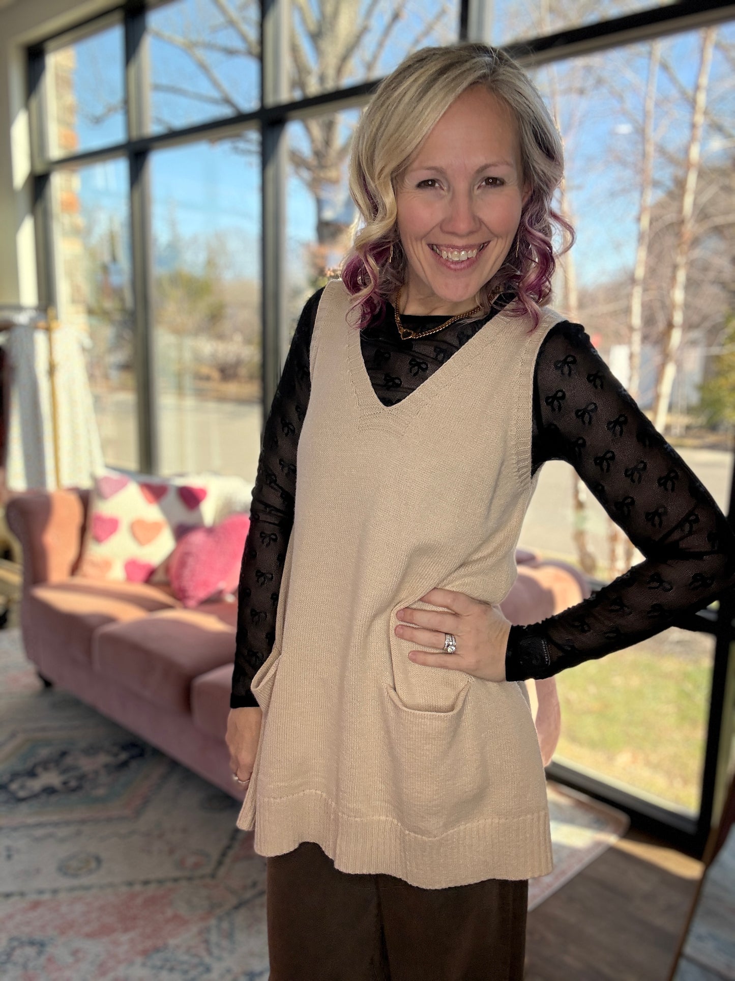 Khaki Haven Tunic