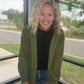 Kandis Knit Cardigan- Olive