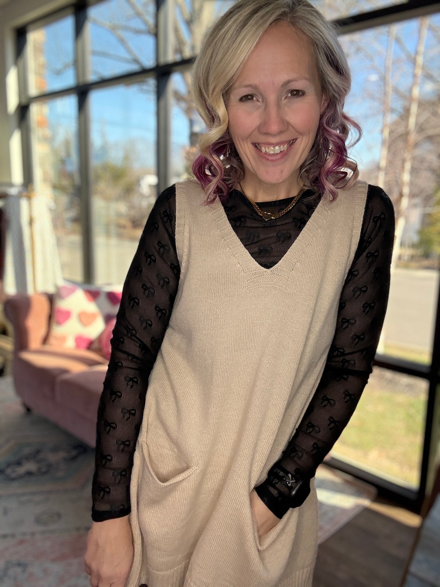 Khaki Haven Tunic